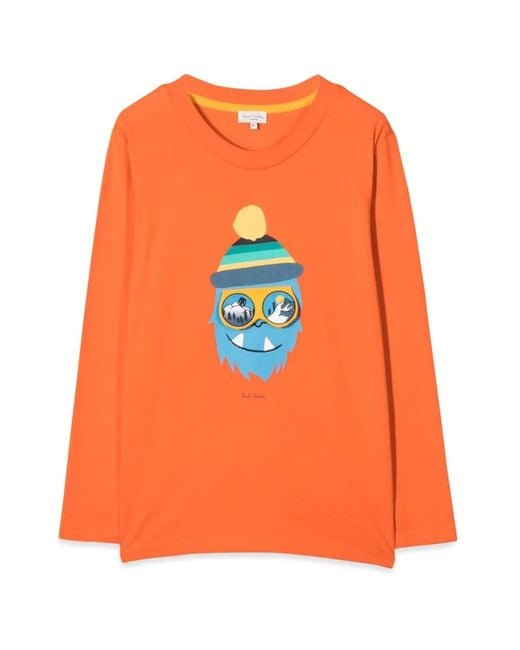 Paul Smith Orange Tee Shirt