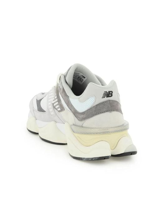 New Balance White 9060 Sneakers for men