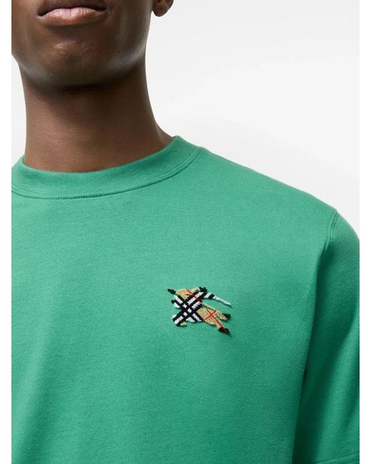 Burberry Green Knight T-Shirt for men