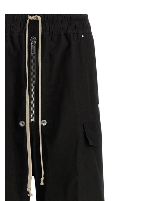 Rick Owens Black 'Cargobelas' Pants