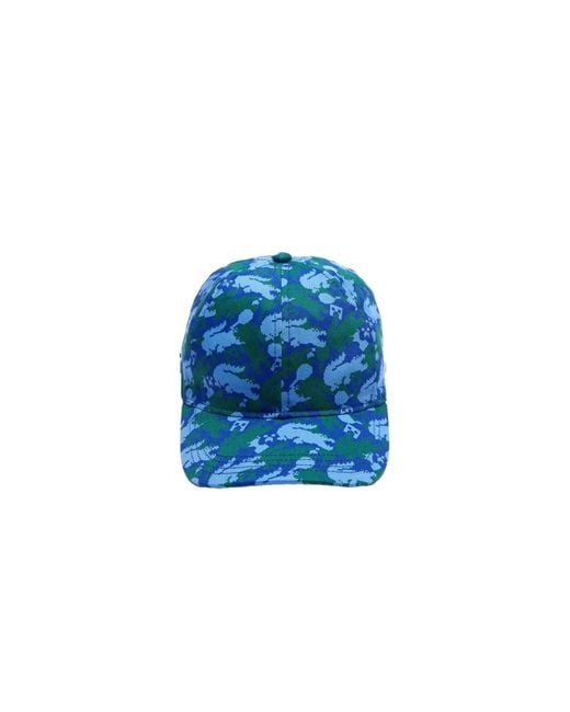 Lacoste Blue Camo Cap