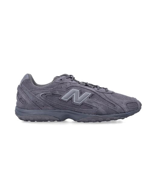 New Balance Blue 204L Dark Suede Sneakers