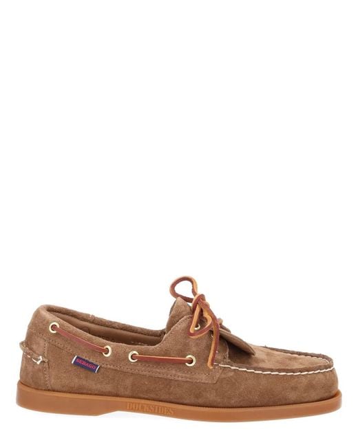 Sebago Brown Mocassino "Portland Artisan" for men