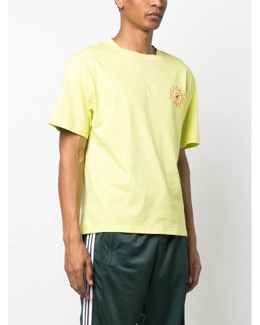 Gcds Yellow Cotton Surfing Wirdo for men