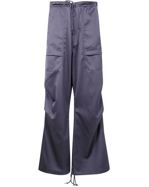 Entire studios Blue "Barren" Cargo Suiting