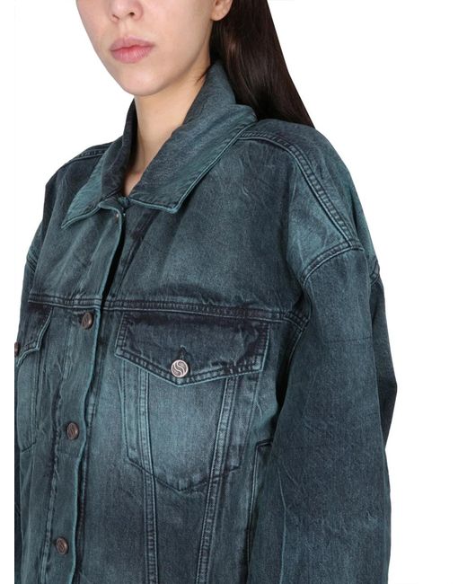 Stella McCartney Blue Tie Dye Jacket