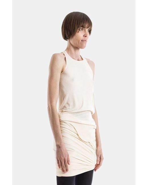 Rick Owens White Débardeur