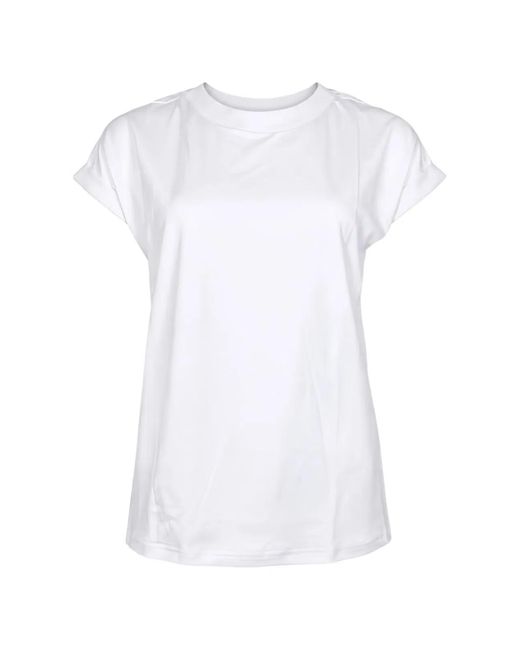 Eleventy White Cotton Crew Neck T-Shirt
