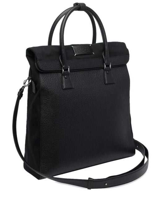 Maison Margiela Black Logo Backpack