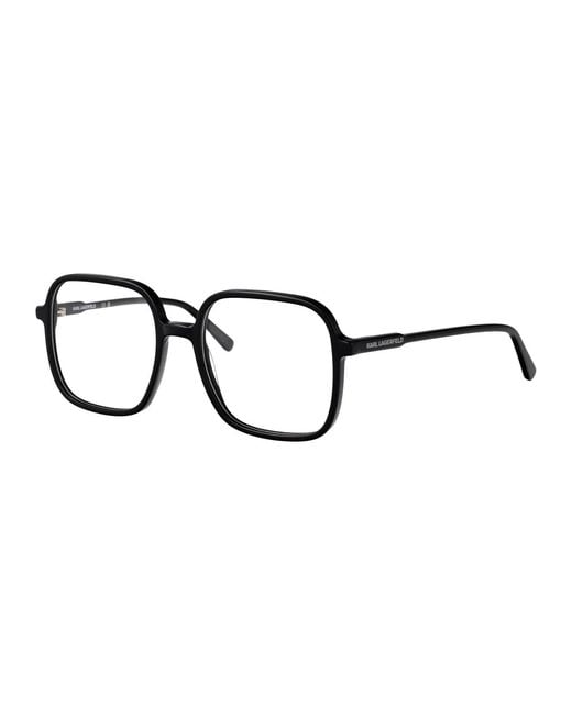 Karl Lagerfeld Black Acetate Glasses
