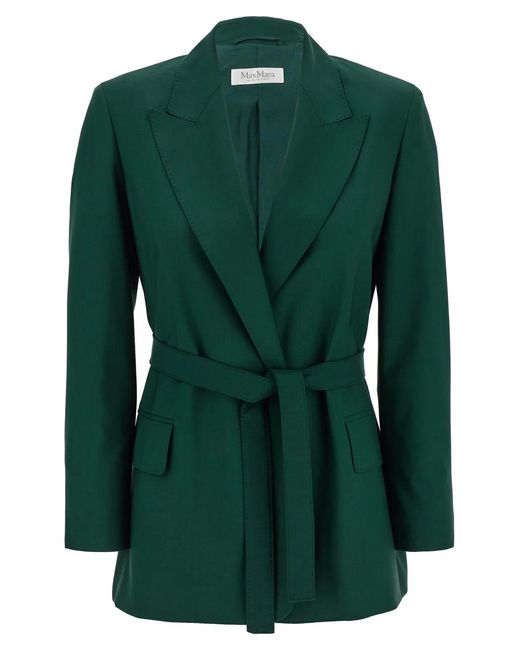 Max Mara Green 'Talento' Blazer