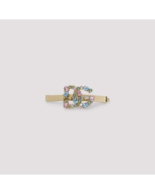 Dolce & Gabbana Metallic Dolce & Gabbana Brass Pin