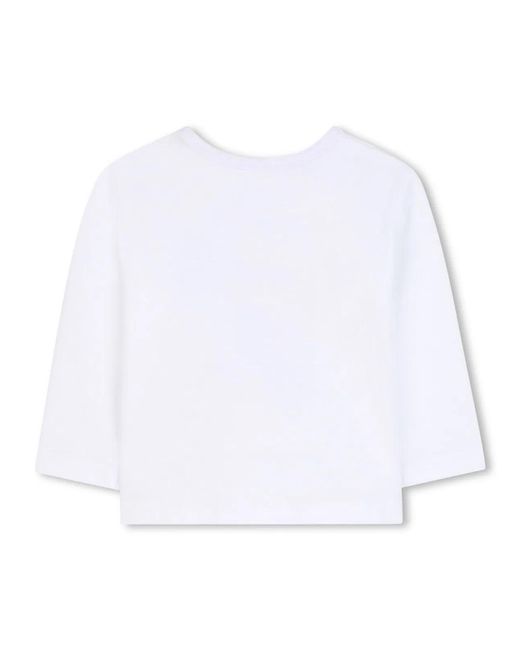 Karl Lagerfeld White T-Shirt With Logo