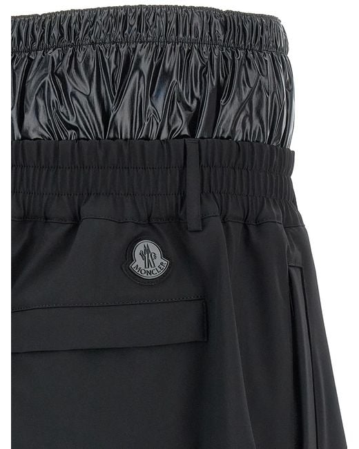 Moncler Genius Blue Bermuda Moncler X A$Ap Rocky for men
