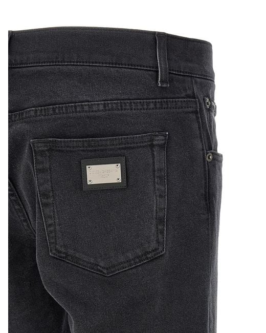 Dolce & Gabbana Blue Dolce & Gabbana Stretch Jeans for men