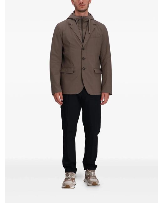 Herno Brown Blazer for men