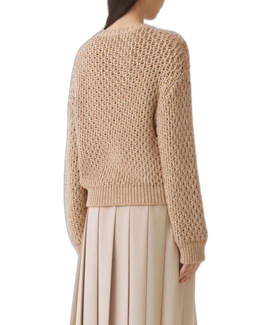 Fabiana Filippi Natural Cotton Sweater