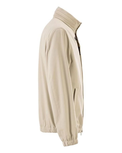 Fay Gray Short Travel Bomber Jacket for men