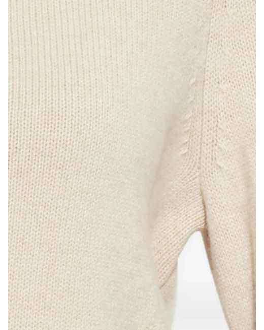 Isabel Marant White Wool Cashmere Sweater