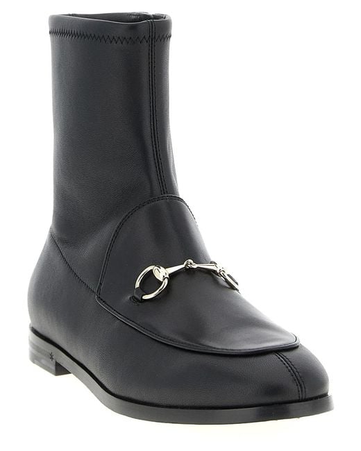 Gucci Black Jordaan' Ankle Boots