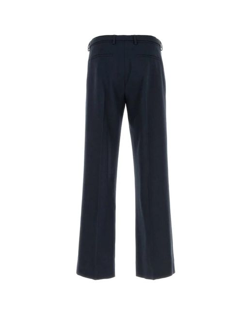 Dries Van Noten Blue 01810-Preston 4265 M.W.Pants for men