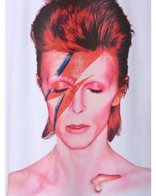 Ih Nom Uh Nit White T-Shirt Con Logo E Stampa Bowie for men
