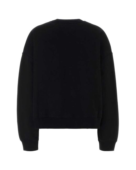 Gucci Black Cotton Oversize Sweatshirt