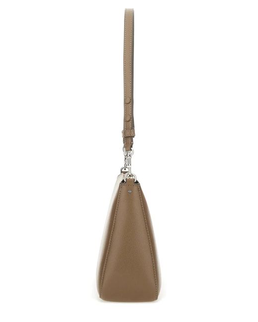 Tory Burch Brown Cow Leather Shoulder Bags