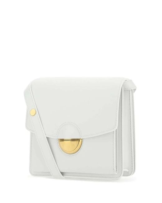 Proenza Schouler White Leather Dia Shoulder Bag