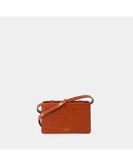 Victoria Beckham Brown The Mini Dorian Crossbody