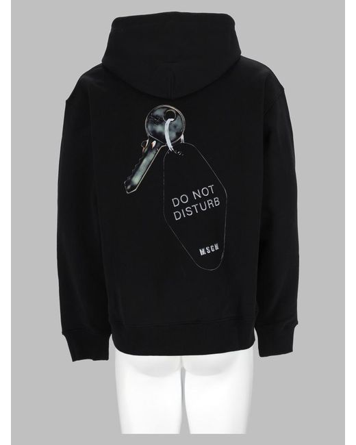 MSGM Black Msgm for men