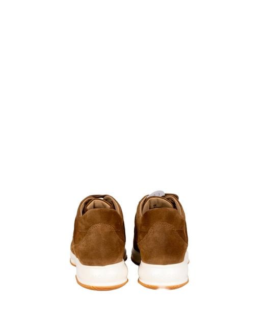 Hogan Brown Sneakers Interactive
