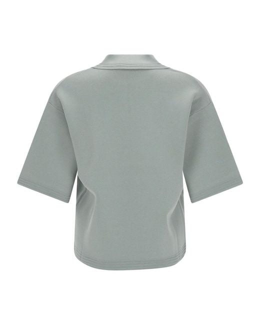 Max Mara Gray Viscose Tops