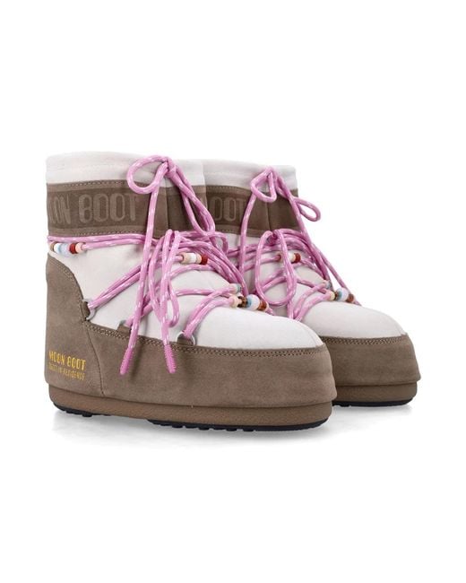 Moon Boot Pink X Guest for men