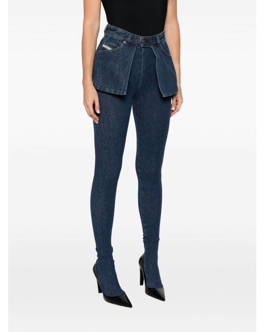 DIESEL Blue Skinny Denim Jeans
