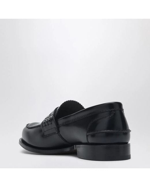 Church's Black Shiny Leather Pembrey Loafers for men