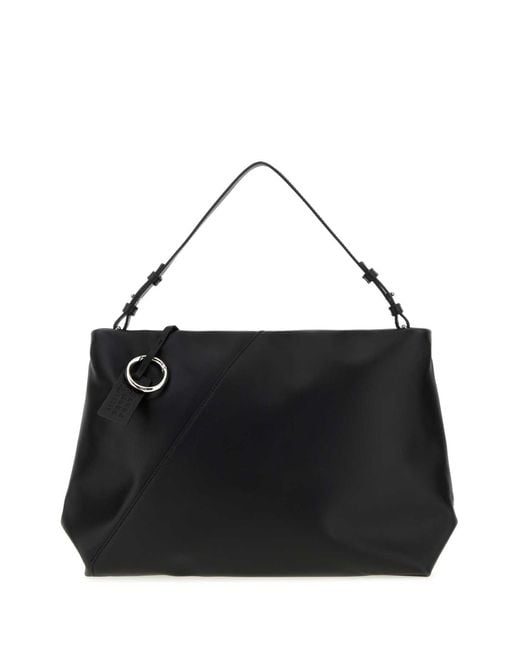 MM6 by Maison Margiela Black Folded Pochette