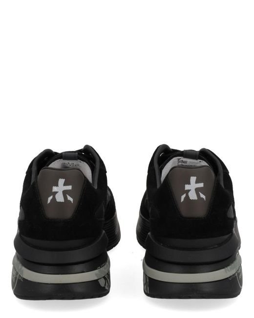 Premiata Black Sneaker "Moerun" for men