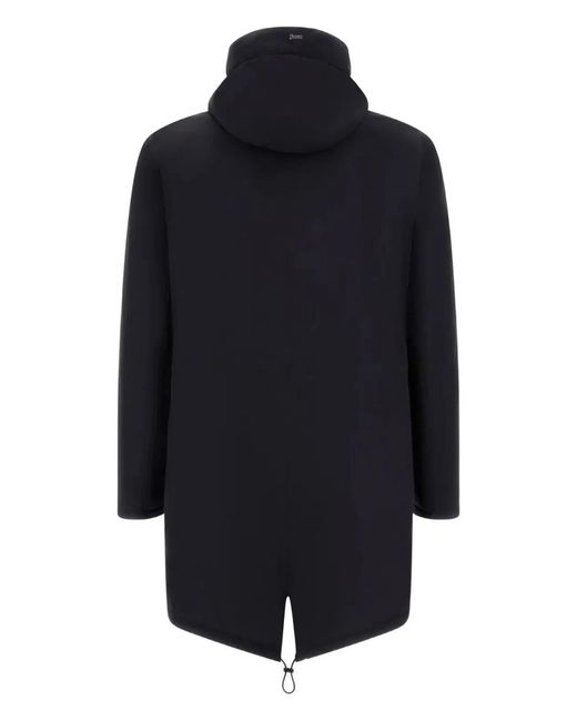Herno Blue Down Jacket for men
