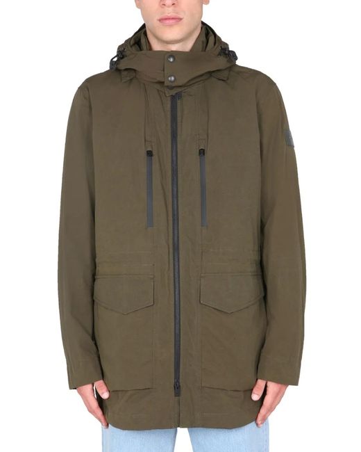 Woolrich Green Arrowood Coat for men