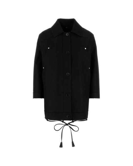 Gucci Black Gabardine Jacket