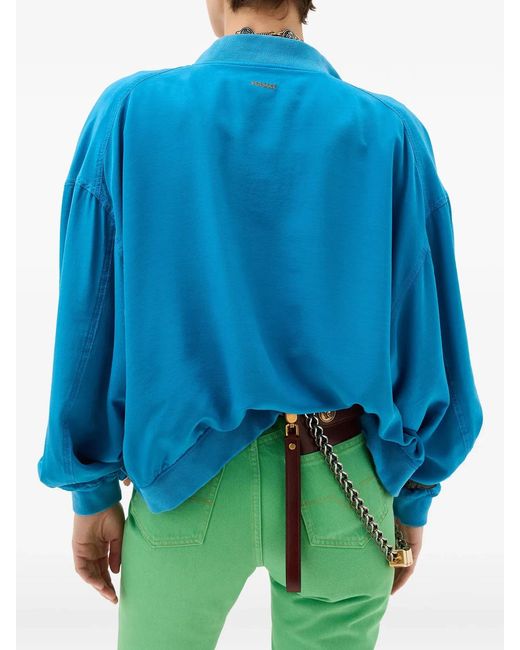 Versace Blue Blouson