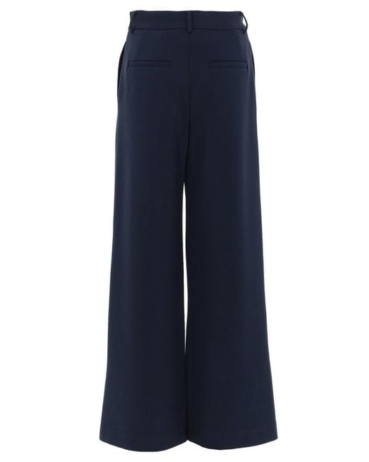 Max Mara Blue S Max Mara Pantalone Sartoriale "Aerovia"