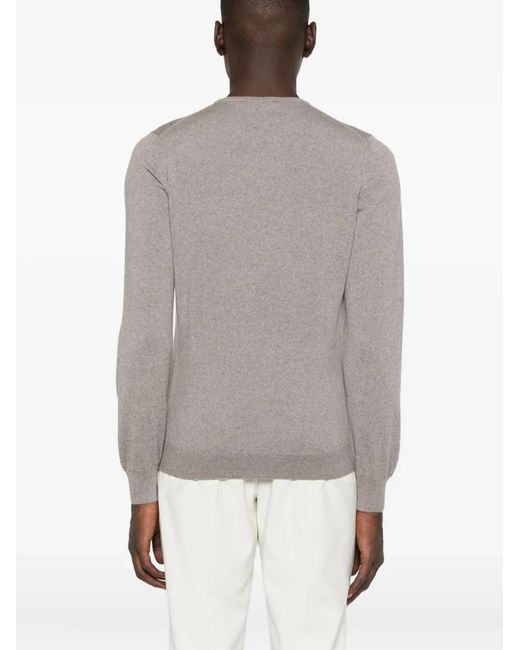 Tagliatore Gray Marley Sweater for men