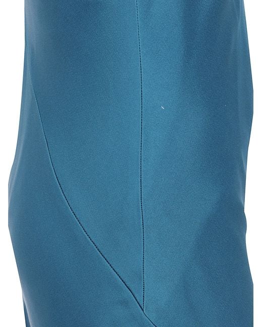 Max Mara Blue "M Serum" Long Dress