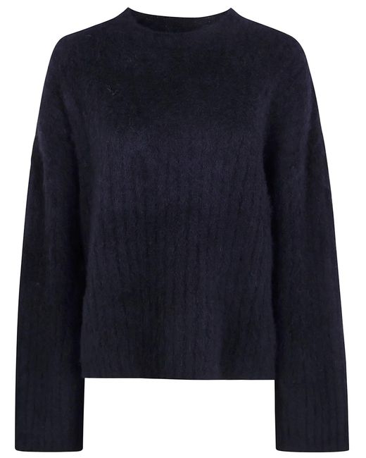 Uma Wang Blue Crew Neck Top