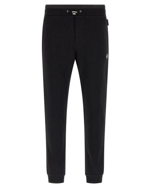 Philipp Plein Black Regular Joggers for men