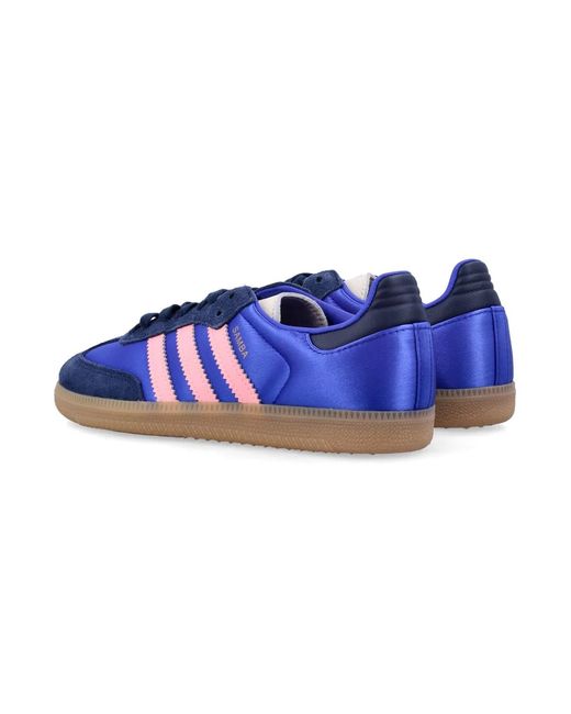 Adidas Originals Blue Samba Og Sneakers