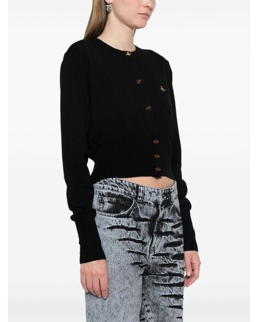 Vivienne Westwood Black Cotton Sweater