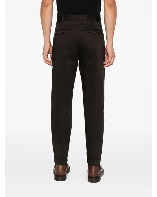PT Torino Black Rebel Trousers for men